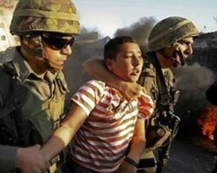 قوات الاحتلال تستهدف الأطفال الفلسطينيين 