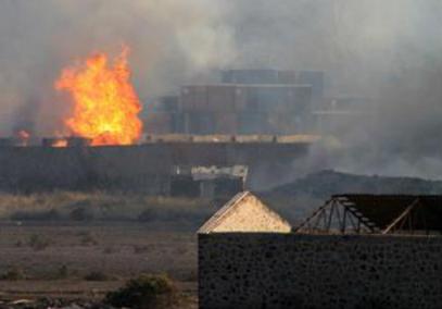 غارات مكثفة على مواقع تابعة للحوثيين وسط اليمن