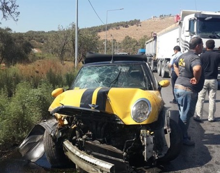 4 إصابات بحادث سير في طولكرم