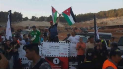 فلسطين تفوز بالمركز الأول ببطولة الأردن للدفع الرباعي