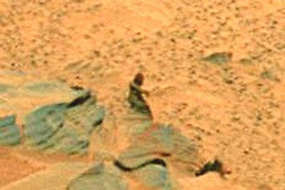 احتمال جديد لوجود كائنات  ذكية على المريخ
