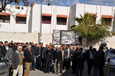 وقفة تضامنية مع المجلس البلدي المنتخب في طولكرم