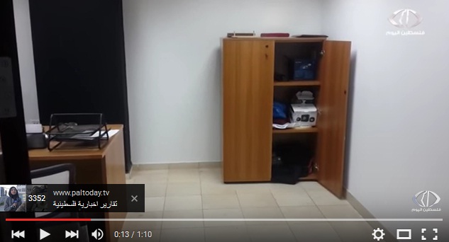فيديو... اقتحام مكتب فضائية فلسطين اليوم في الضفة الغربية 