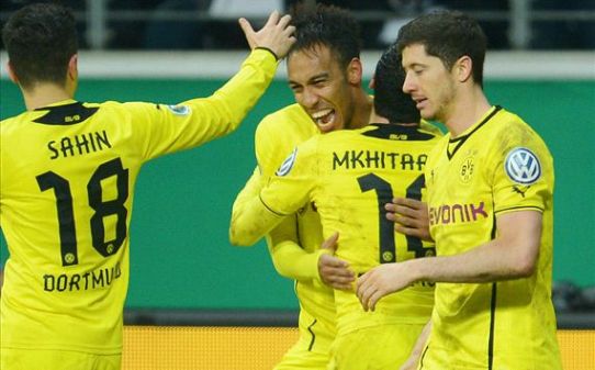 دورتموند يهزم فولفسبورج ويصعد لنهائي كأس ألمانيا