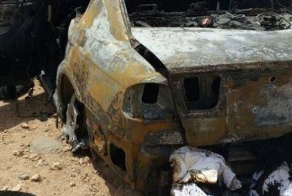 محدث.. مصرع 4 طلاب غزيين حراقا داخل سيارتهم بالأردن