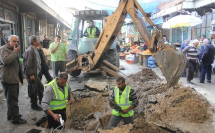 بلدية غزة تنجز صيانة 650 خط مياه في المدينة