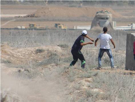إصابات 2 منها بالرصاص في مواجهات مع الاحتلال شرق قطاع غزة