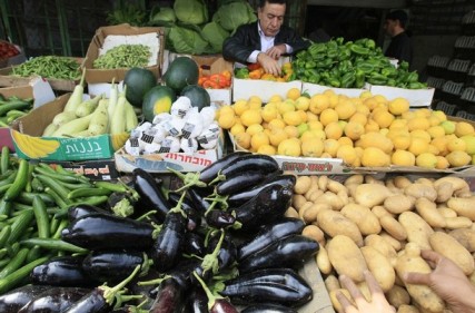 تواصل انخفاض أسعار الخضروات في غزة