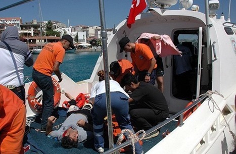 انتشال جثة 18 مهاجراً غير شرعي قبالة السواحة التركية