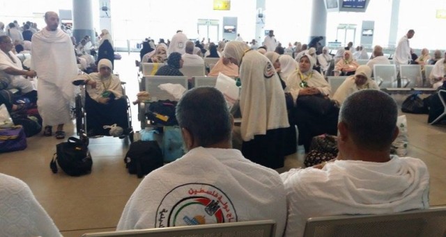 وصول حجاج الضفة من الزيادة إلى مكة فجراً