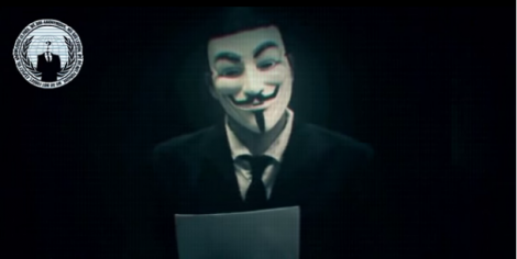 Anonymous تهدد بإزالة الاحتلال الاسرائيلي من الفضاء الالكتروني