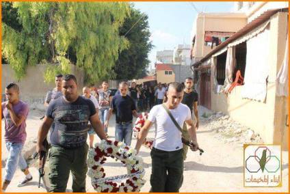 تشييع مرافق الأردني في مخيم الرشيدية جنوبي لبنان