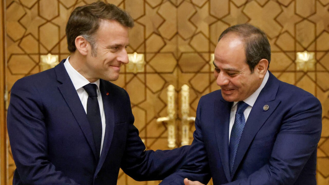 السيسي ماكرون