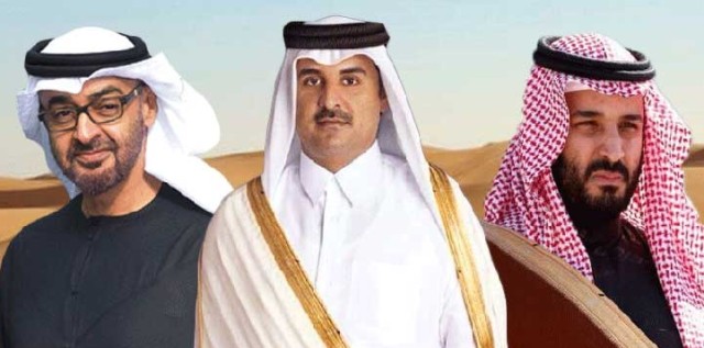 ترامب يلتقي مسؤولين كباراً من السعودية وقطر والإمارات