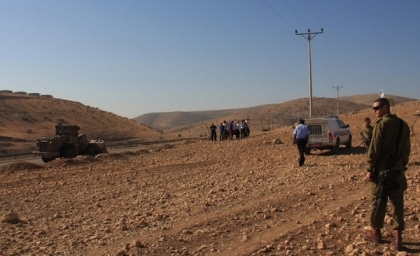 الاحتلال يسطو على أراض زراعية جنوب غرب بيت لحم