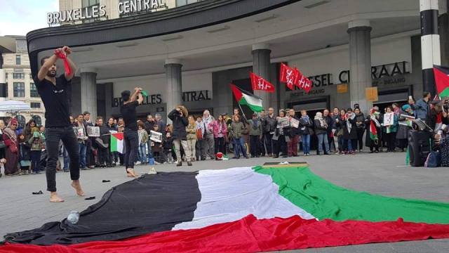 فعاليات إسناد للأسرى في فلسطين وأوروبا