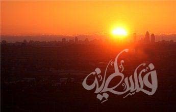 طقس فلسطين: الحرارة أعلى من معدلها السنوي