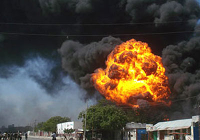 تفجير عبوة أمام بوابة جامعة القدس شمالي القطاع