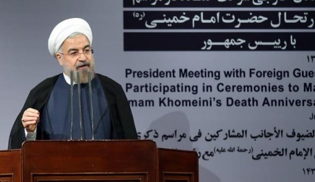 روحاني يدعو لوحة الأمة في الذكرى الـ 26 لرحيل الامام الخميني