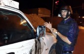 نقابة الصحفيين تدين الاعتداء على سيارة تلفزيون فلسطين