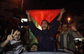 الفلسطينيون في لبنان يحتفلون بانتصار المقاومة في غزة