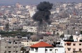 استشهاد 6 فلسطينيين في قصف الاحتلال لحي الشيخ رضوان في غزة 