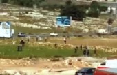 مواجهات في البيرة عقب مسيرة منددة بإغتيال الشهيد أحمد جرار