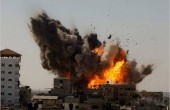 105 شهداء و700 جريح في اليوم الـ5 للعدوان على غزة