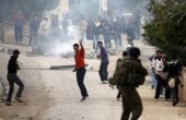 إصابات بمواجهات مع الاحتلال بقرية جبع شرق القدس