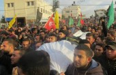 جماهيرة حاشدة تشيع الشهيدين نصر الله والسلطان شمال قطاع غزة