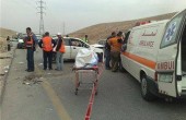 إصابة 4 أشخاص بحادث سير في تقوع شرقي بيت لحم