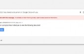 غوغل تحذر مستخدميها من فتح رابط docs
