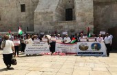 بيت لحم.. فلسطينيون مسيحيون يحتجون على تسريب ممتلكات كنسيّة لجمعيات استيطانية