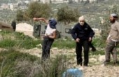 مستوطنون يهاجمون قاطفي الزيتون غرب نابلس