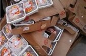 الضابطة الجمركية تضبط كبدة فاسدة ومعمل غير مرخص لتصنيع الدخان