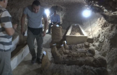 العثور مقبرة أثرية في المنيا بمصر