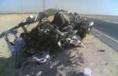 مصرع شرطي مصري وإصابة 3 آخرين بانقلاب سيارتهم شمال المنيا