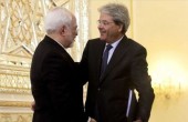 ظريف يلتقي نظيره الايطالي في طهران