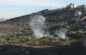 مواجهات في سطح مرحبا بمدينة البيرة