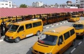سائقو المركبات العمومية بالخليل يواصلون إضرابهم عن العمل