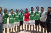 منتخب رفح يتسلم زياً رياضياً خاصاً 