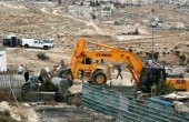 الاحتلال يهدم منشآت فلسطينية برام الله