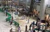 ضحايا وجرحى إثر سقوط رافعة بناء في مسعى الحرم المكي