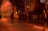 إصابة فلسطينين  بالاختناق خلال تظاهرة منددة بالعدوان على غزة في بيت لحم