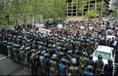تظاهرة احتجاجية أمام السفارة السعودية في طهران