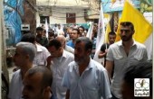 وقفات تضامنية مع الأسرى المضربين عن الطعام في مخيمات لبنان