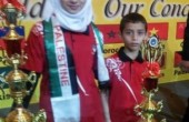 المركز الاول والثاني لاطفال فلسطين في مسابقة الذكاء الدولية