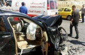 إصابة 5 مواطنين بحادث سير جنوب جنين