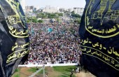 مهرجان الجهاد لدعم الاسرى انتقل الى قاعة منتجع الدولفين بمنطقة الشيخ عجلين