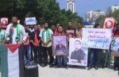 وقفة تضامنية في غزة مع بلال كايد والأسرى المضربي